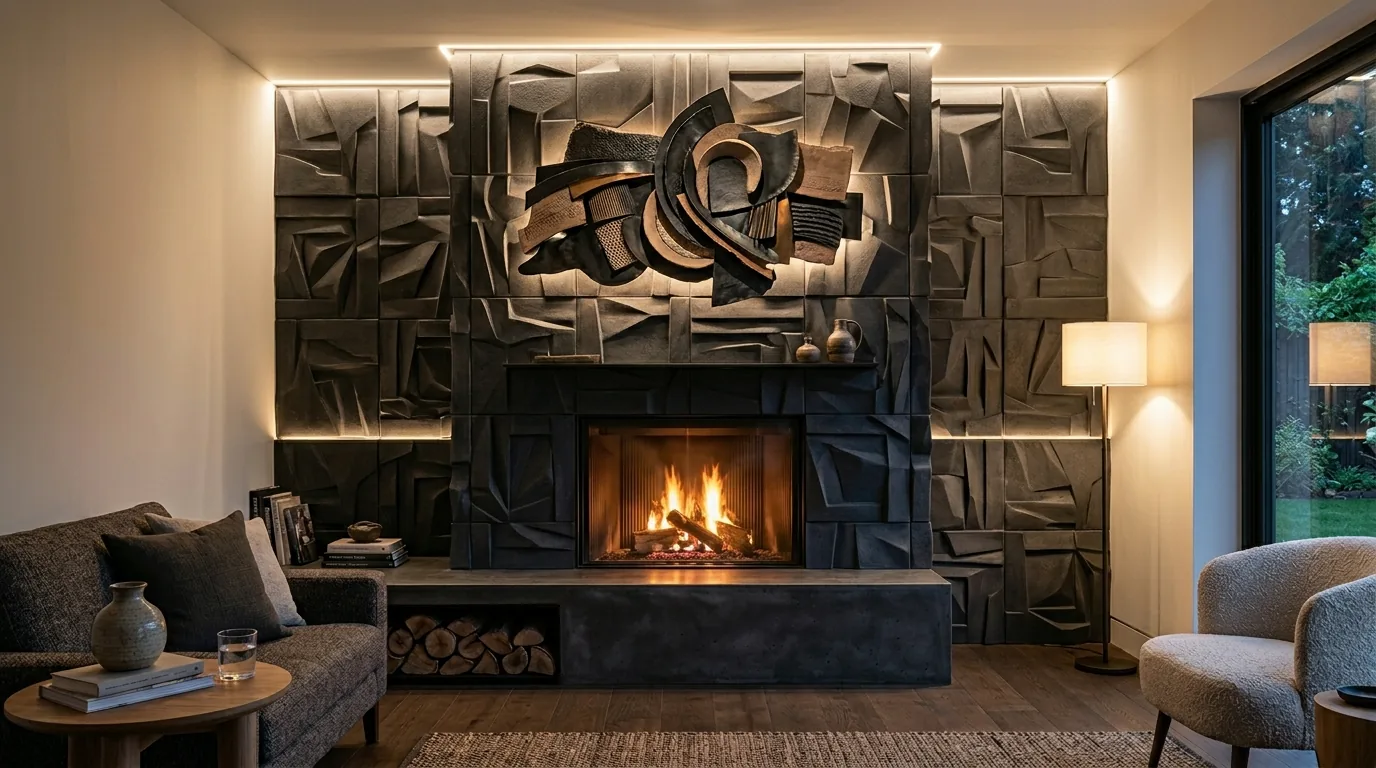 Finish with styling that matches the new mood